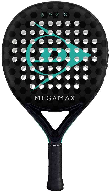 Padel raketė Dunlop MEGAMAX Juodas 365g, žema kaina | Varle.lt