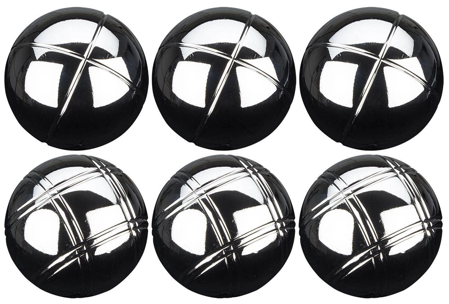 Get Go Petankės rinkinys 52JU CHR 6vnt Chrome