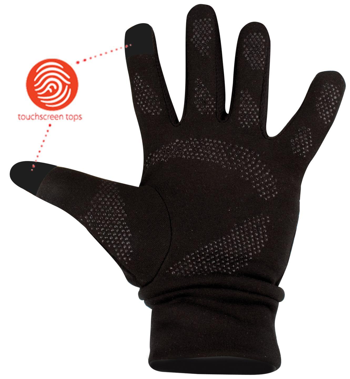 Nežinomas Pirštinės bėgimui unisex AVENTO 74OC S/M juodas