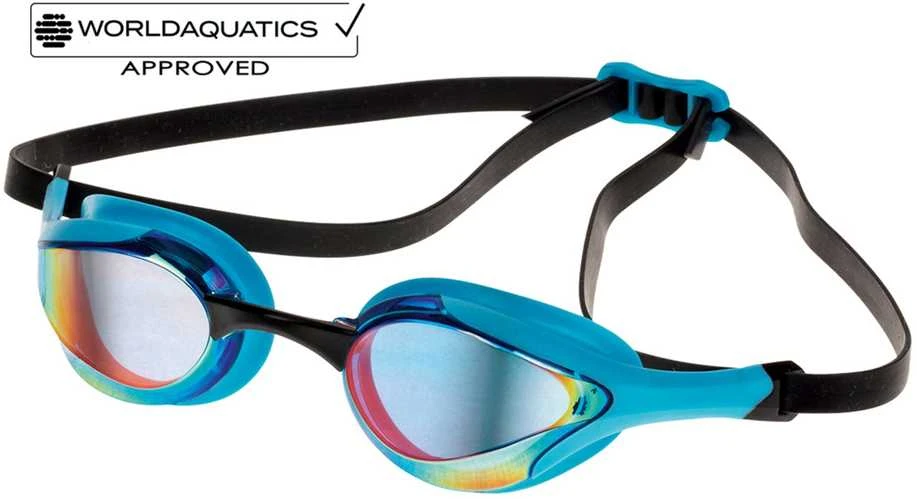 Mėlyna Plauk. akiniai Competition AQUAFEEL Leader Mirrored 41011 51 mėlynas FINA