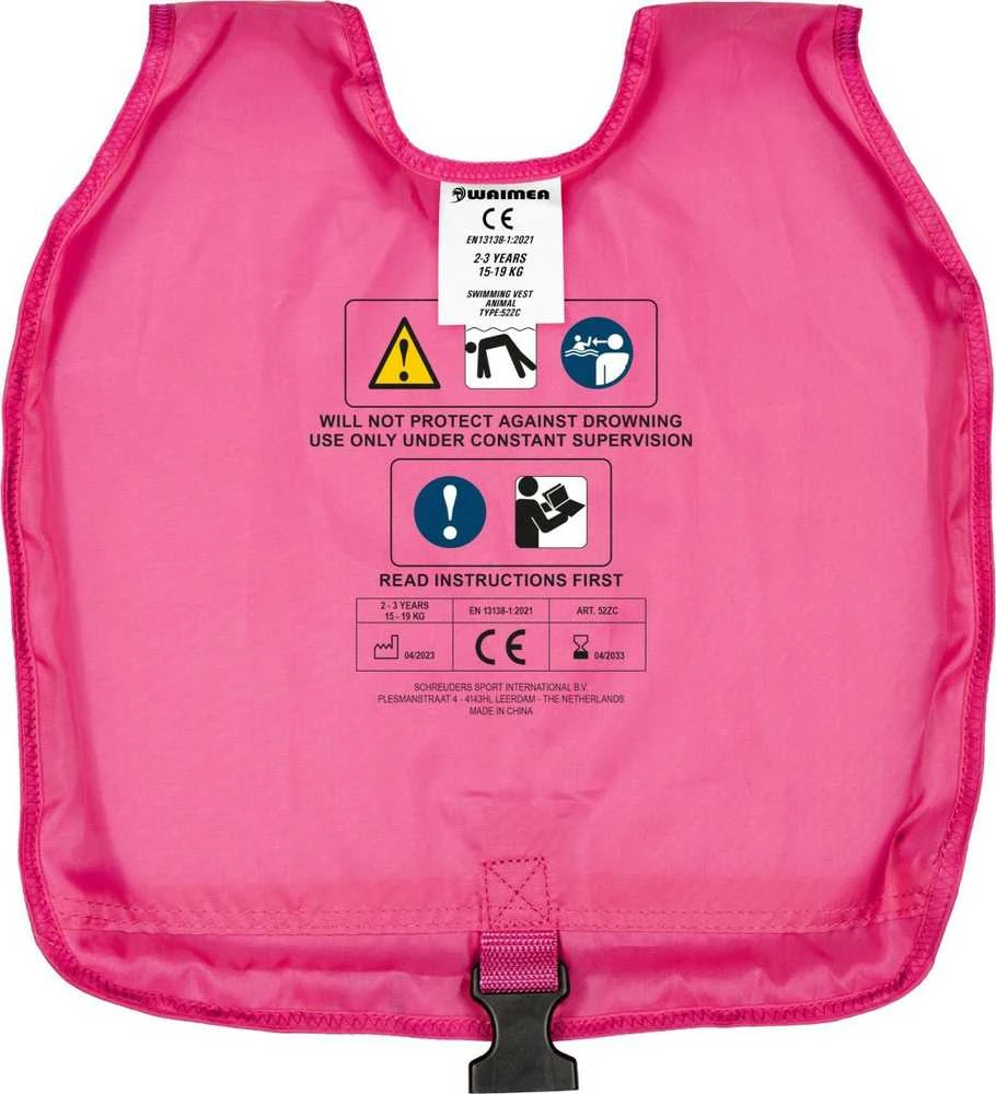 Plaukimo liemenė 52ZC ROZ 15-19kg pink