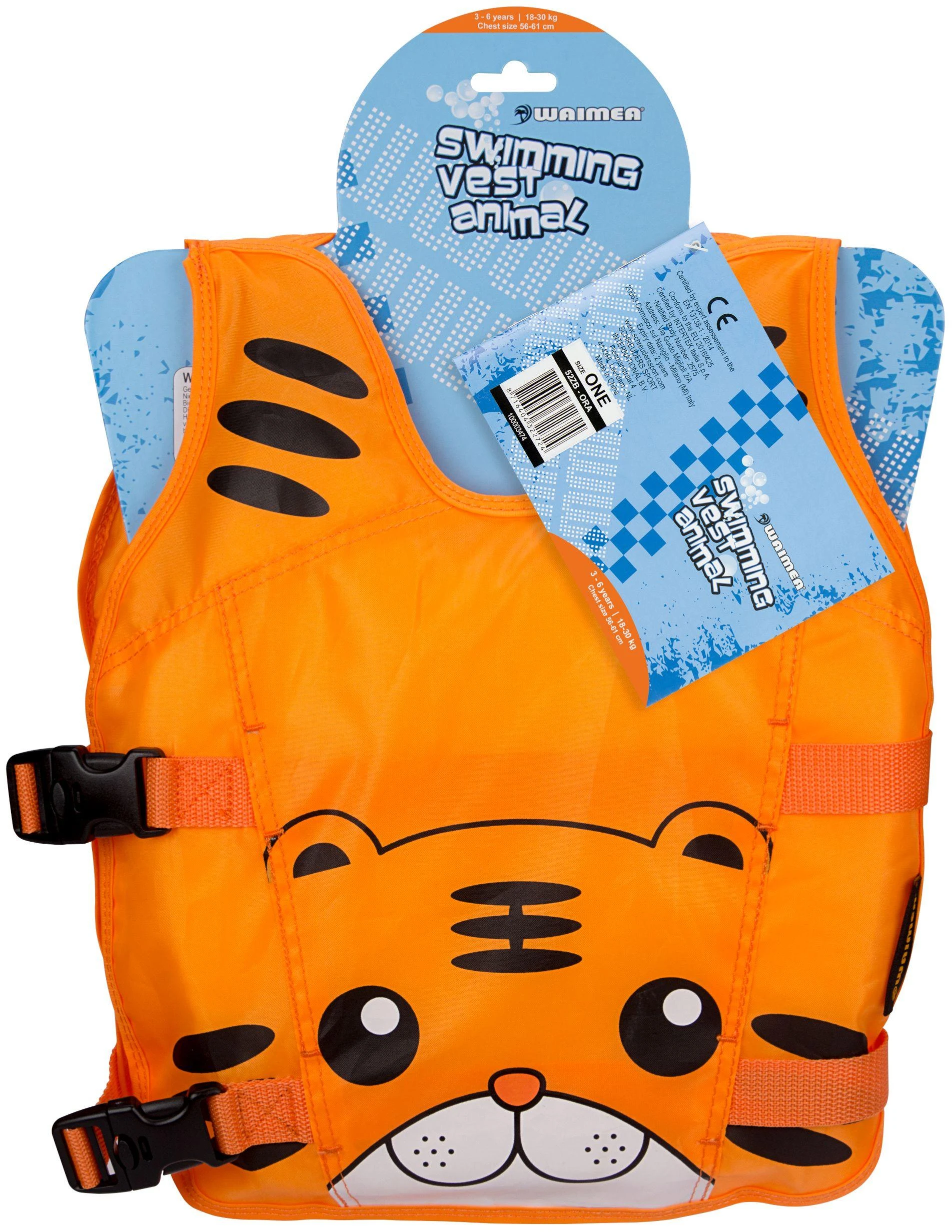 Waimea Oranžinis Plaukimo liemenė 52ZB ORA 18-30kg oranžinis