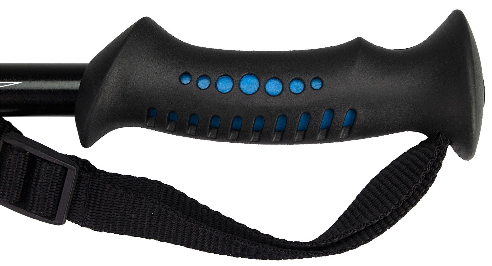 Abbey Mėlyna Šiaurietiško ėjimo lazda NORDIC WALKING 21SU ZWB Juodas/Mėlyna