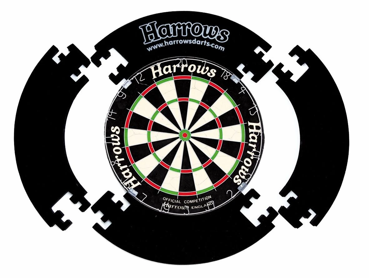 Harrows Sienos apsauga 4 PIECE DARTBOARD SURROUND 9671