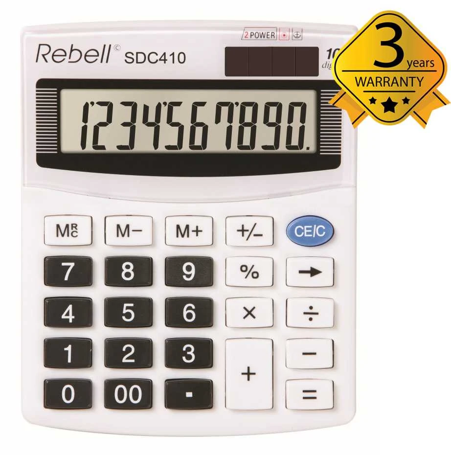 Stalinis skaičiuotuvas REBELL SDC-410