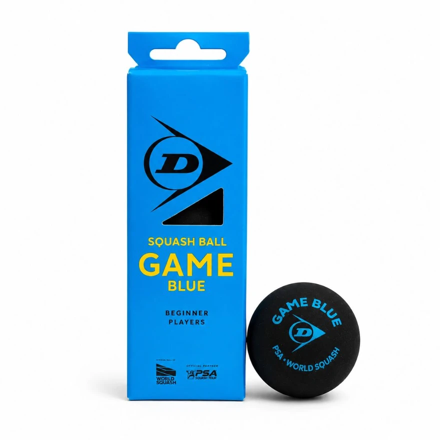 Skvošo kamuoliukas Dunlop GAME Mėlyna 4x3