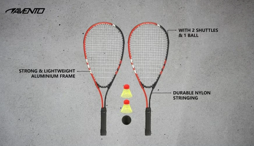 Speedbadmintono rinkinio AVENTO 46BL detalus techninis planas