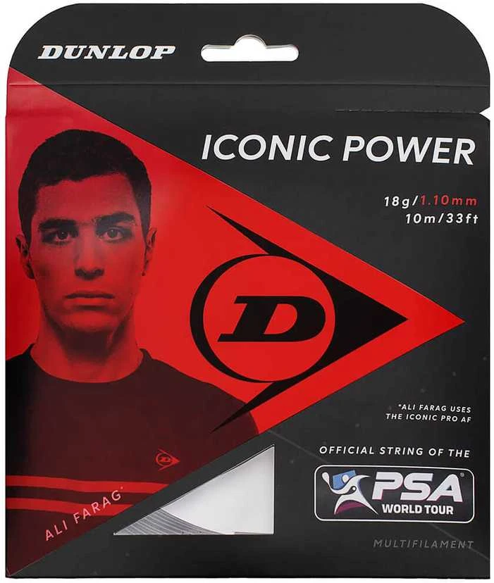 Stygos skvošui ICONIC POWER 18g/1,10mm 10m