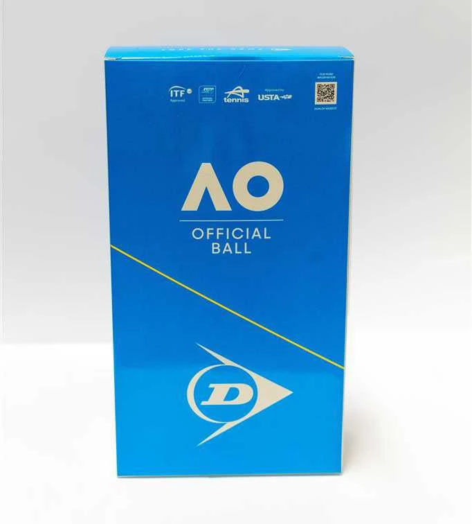 Dunlop Sport Teniso kamuol. DUNLOP AUSTRALIJOS ATVIRAS 2x4PET ITF