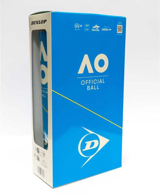 Dunlop Sport Teniso kamuol. DUNLOP AUSTRALIJOS ATVIRAS 2x4PET ITF