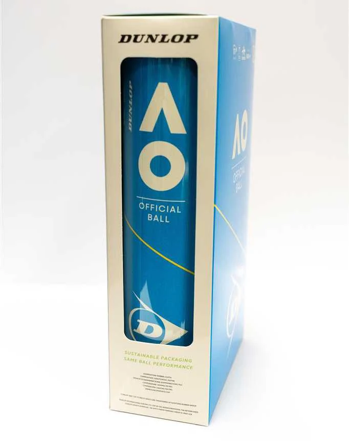 Dunlop Sport Teniso kamuol. DUNLOP AUSTRALIJOS ATVIRAS 2x4PET ITF