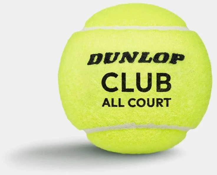 Teniso kamuol. DUNLOP CLUB ALL COURT 4PET ITF