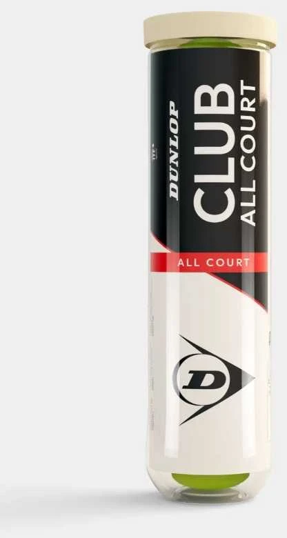 Teniso kamuol. DUNLOP CLUB ALL COURT 4PET ITF