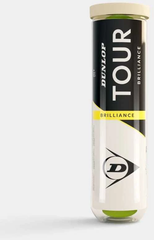 Teniso kamuol. DUNLOP TOUR BRILLIANCE 4PET ITF