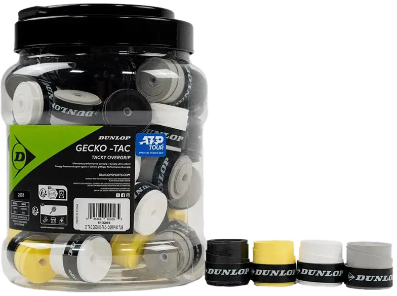 Teniso raketės virš. apvija GECKO-TAC 60vnt. mixed