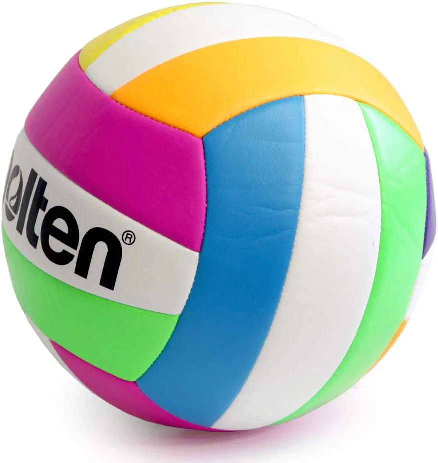 Tinklinio kamuolys beach leisure MOLTEN MS500-NEON sint. oda 5d.