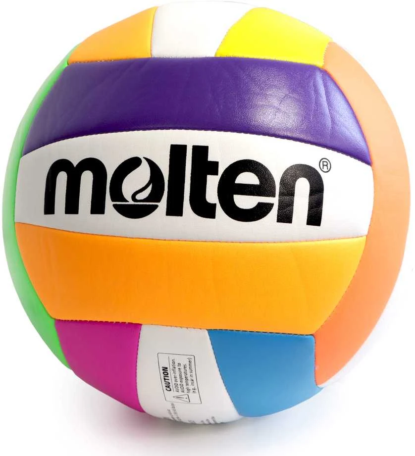 Tinklinio kamuolys beach leisure MOLTEN MS500-NEON sint. oda 5d.