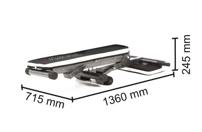 TOORX WBX-40 Multi suoliuko matmenys