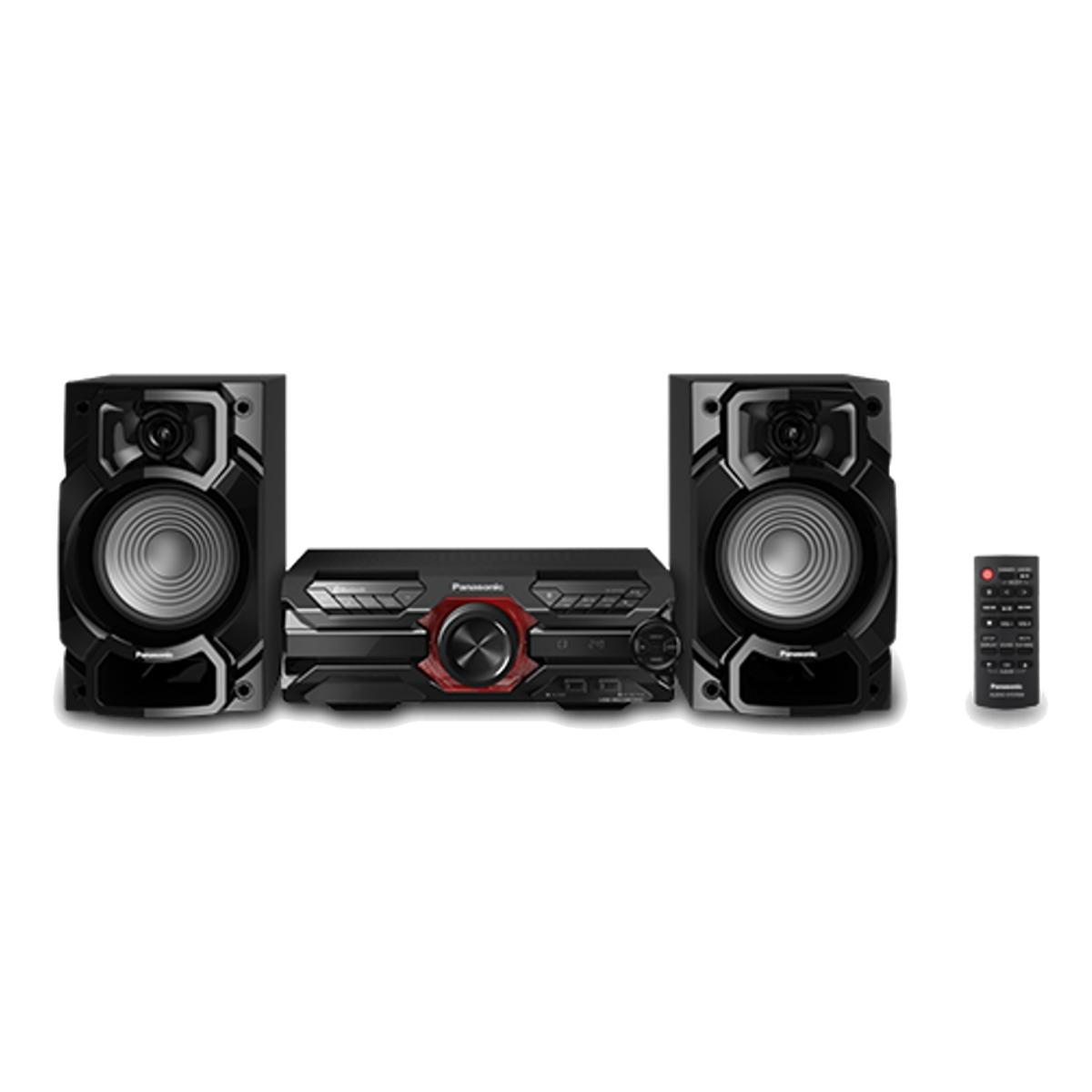 Muzikinis centras Panasonic Stereo System SC-AKX320E-K Bluetooth, CD grotuvas, Belaidė jungtis, AUX in, FM radio