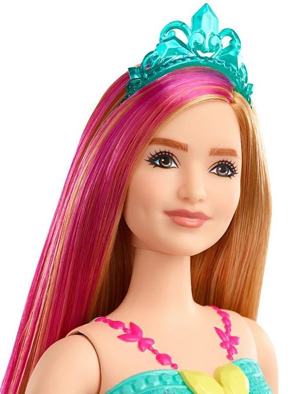 Mattel Barbie Barbė - Princesės lėlė Dreamtopia - Mėlyna Tiara (GJK16)