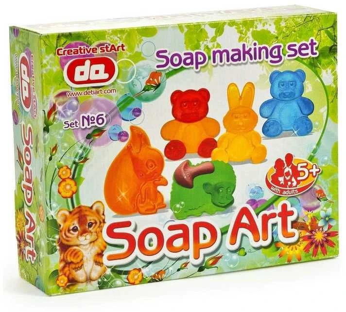 Kids Do Apstu Muilo gaminimo rinkinys SOAP ART, gyvūnai