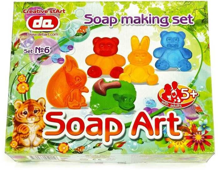 Kids Do Apstu Muilo gaminimo rinkinys SOAP ART, gyvūnai