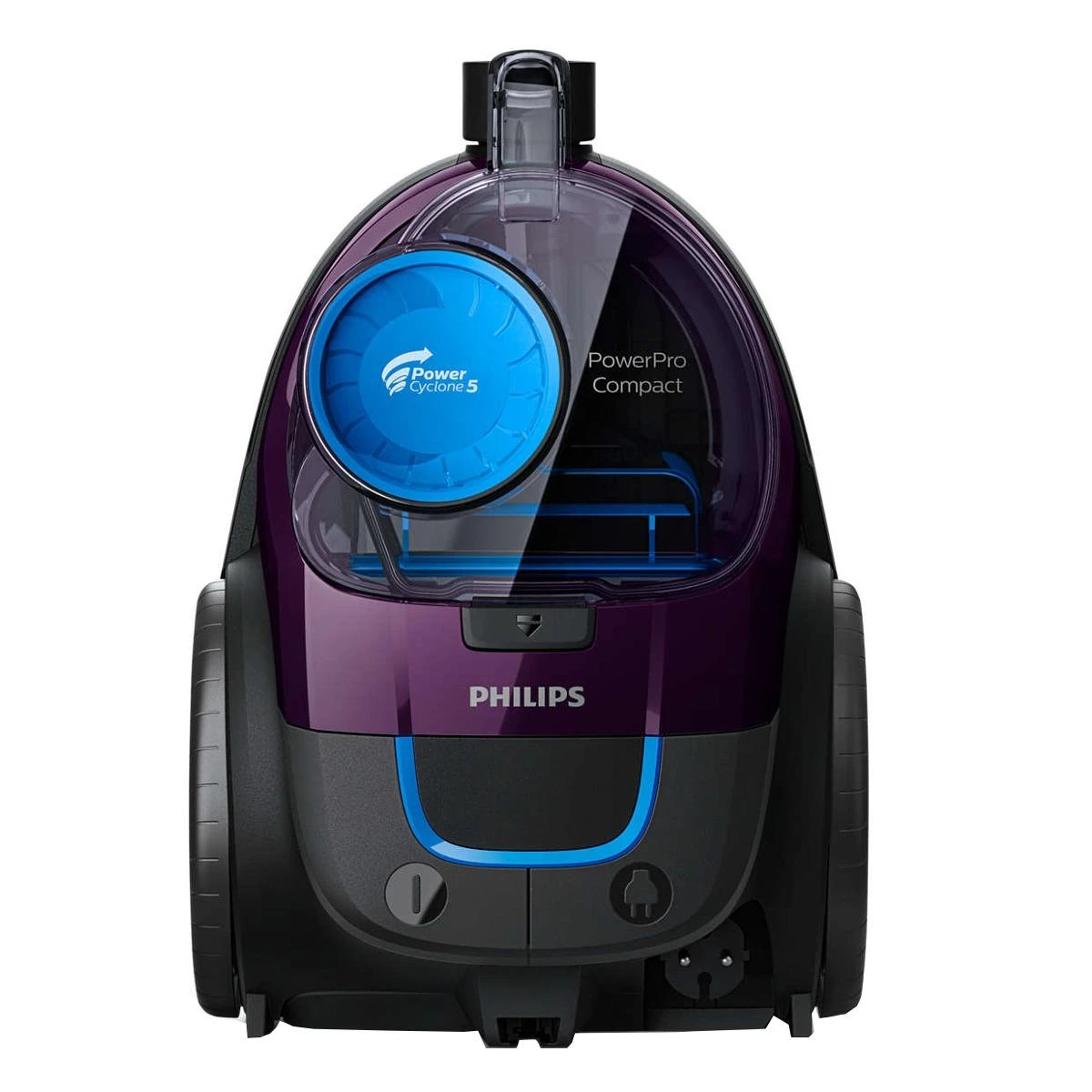 Dulkių siurblys Philips PowerPro Compact FC9333/09, Violetinės spalvos