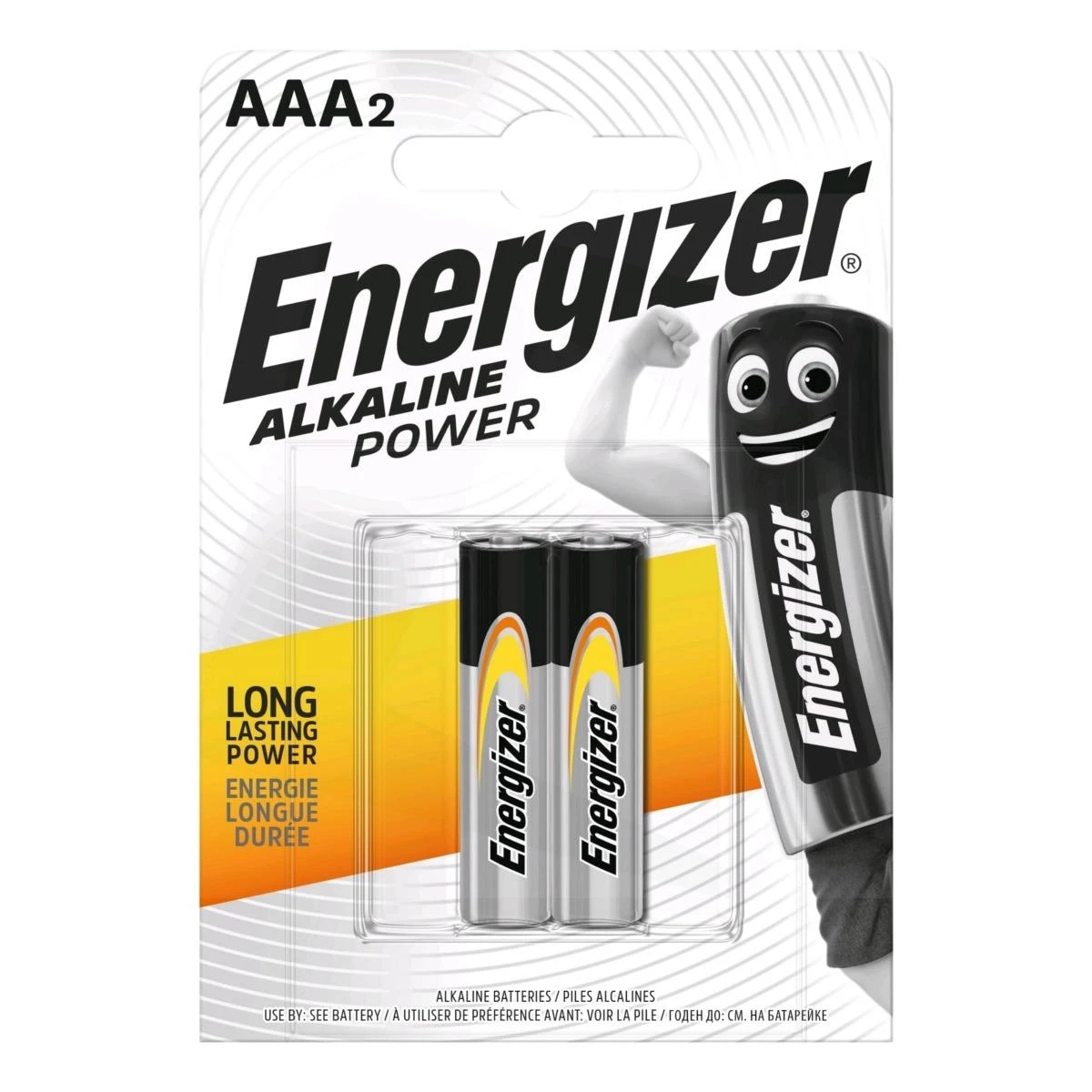 ENERGIZER baterijos LR3 AAA, blister*2