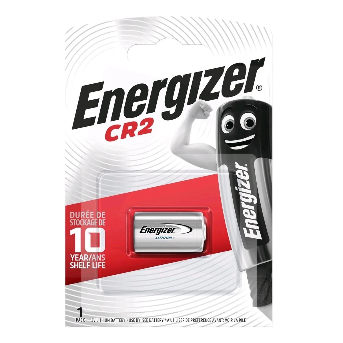 Energizer CR2 3V ličio baterija pakuotėje