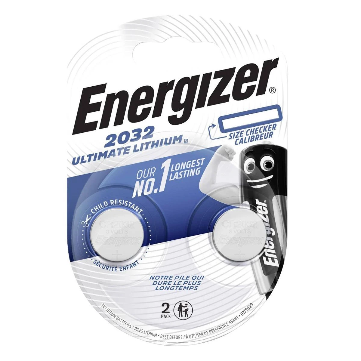 Energizer Ultimate Lithium Cr2032 2 pak
