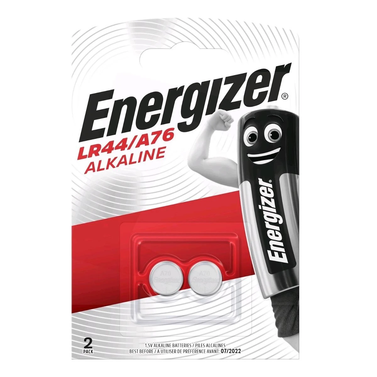 ENERGIZER Baterija A76 LR44 /2vnt..