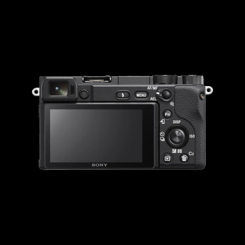Sony α 6400 + SELP1650 MILC 24,2 MP CMOS 6000 x 4000 pikseliai Juoda