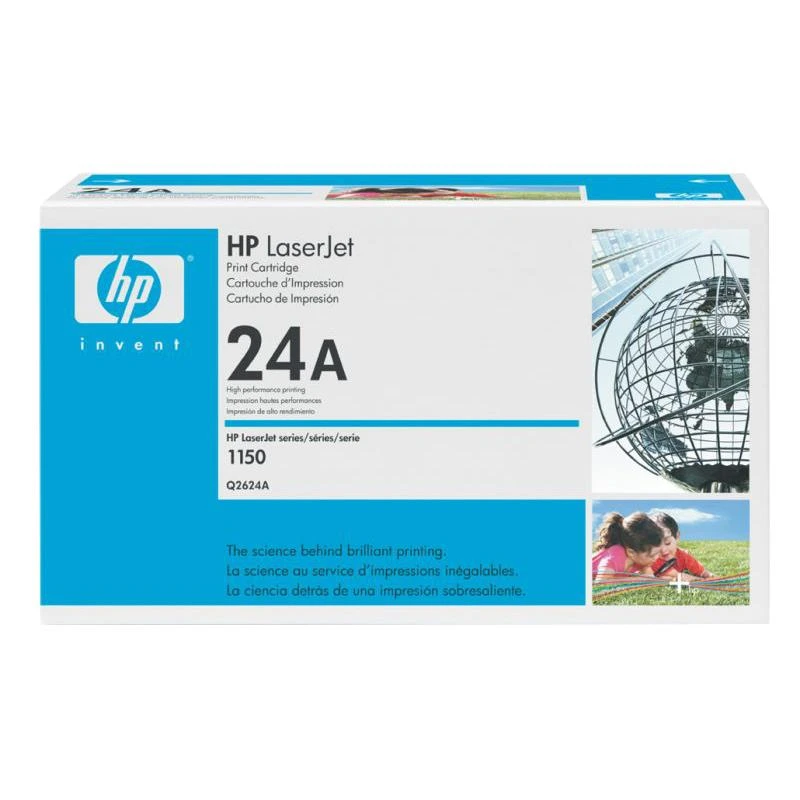 Hewlett Packard (HP) HP Cartridge Juodas No.24A (Q2624A)