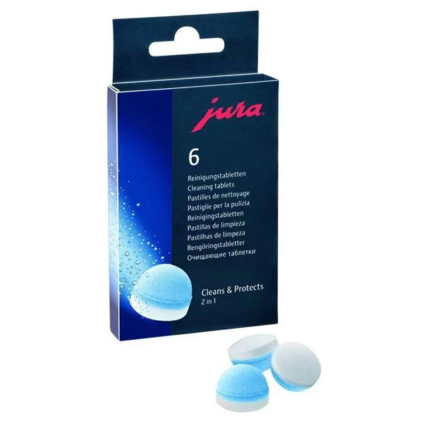 JURA Valymo tabletės, 6 vnt. 24225