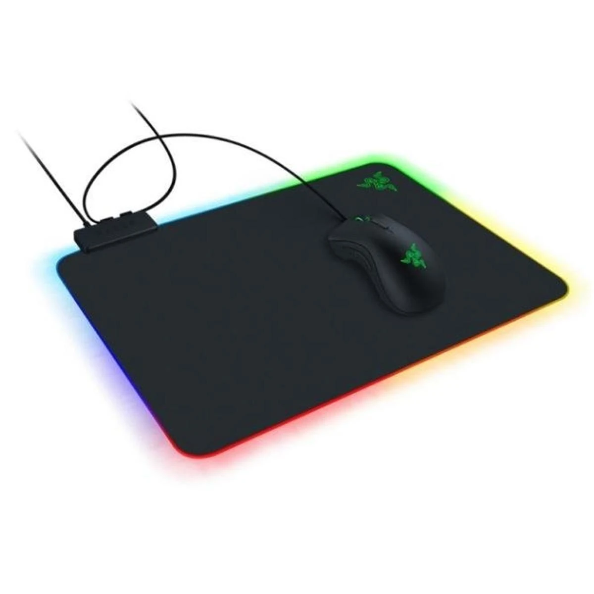 Pelės kilimėlis žaidimams Razer Firefly V2, Chroma, Juodas