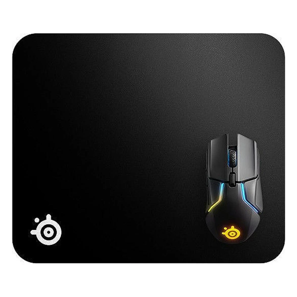 Pelės kilimėlis SteelSeries QcK Hard, Juodos spalvos aprašymas - Prekės nuotrauka