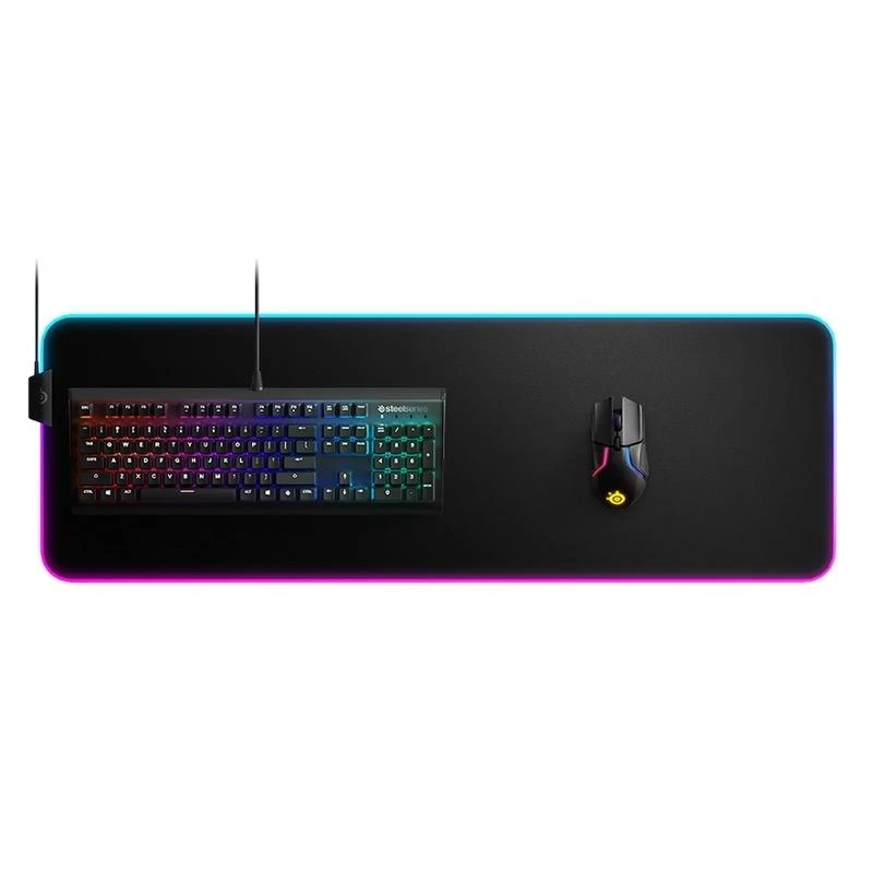 Medžiaginis pelės kilimėlis žaidimams SteelSeries QcK Prism Cloth RGB M