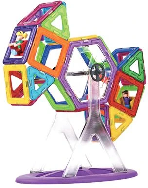 Magformers MAGF Magnetinis rinkinys „Karuselės“, 46 vnt.