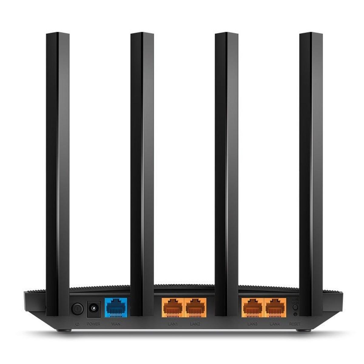 TP-LINK Archer C80 TP-Link Archer C80 AC1900 Dviejų juostų belaidis 802.11ac Gbit maršrutizatorius 4xLAN MU-MIMO