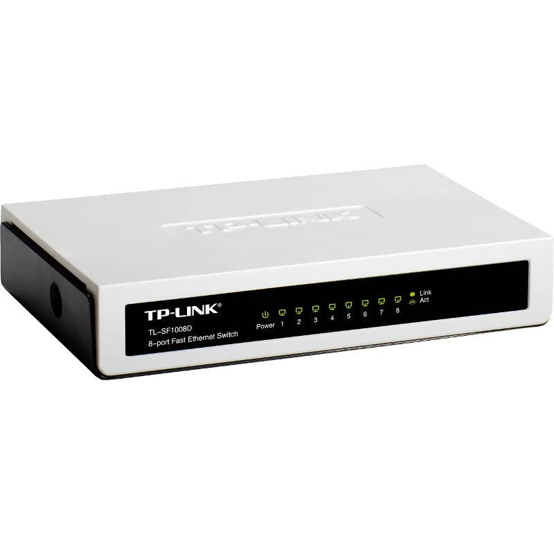 Šakotuvas TP-LINK 8 prievadų 10/100 Mbps komutatorius darbalaukio