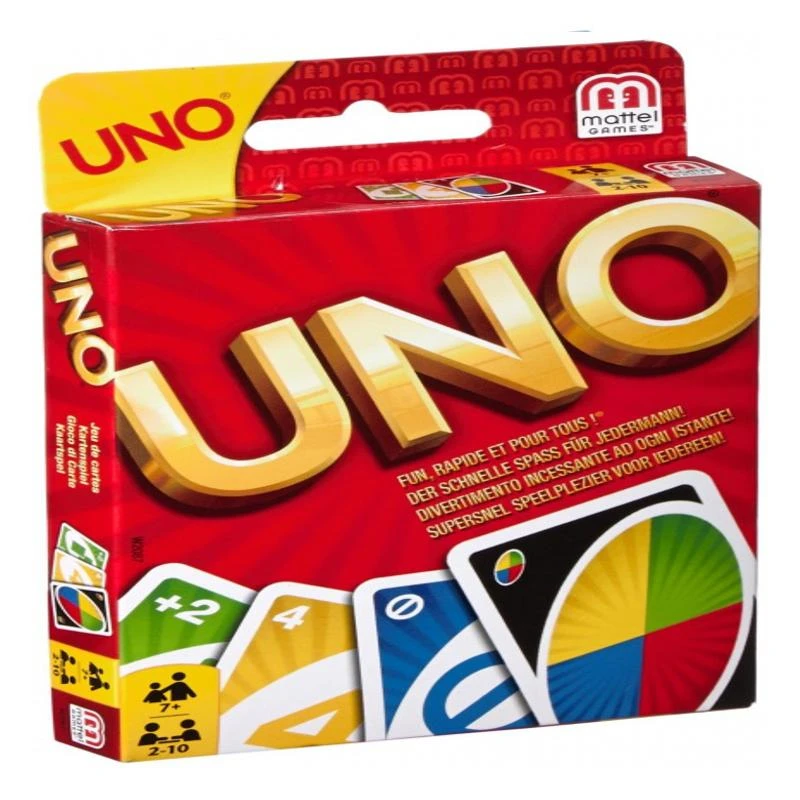 MATTEL GAMES kortų žaidimas UNO, W2085