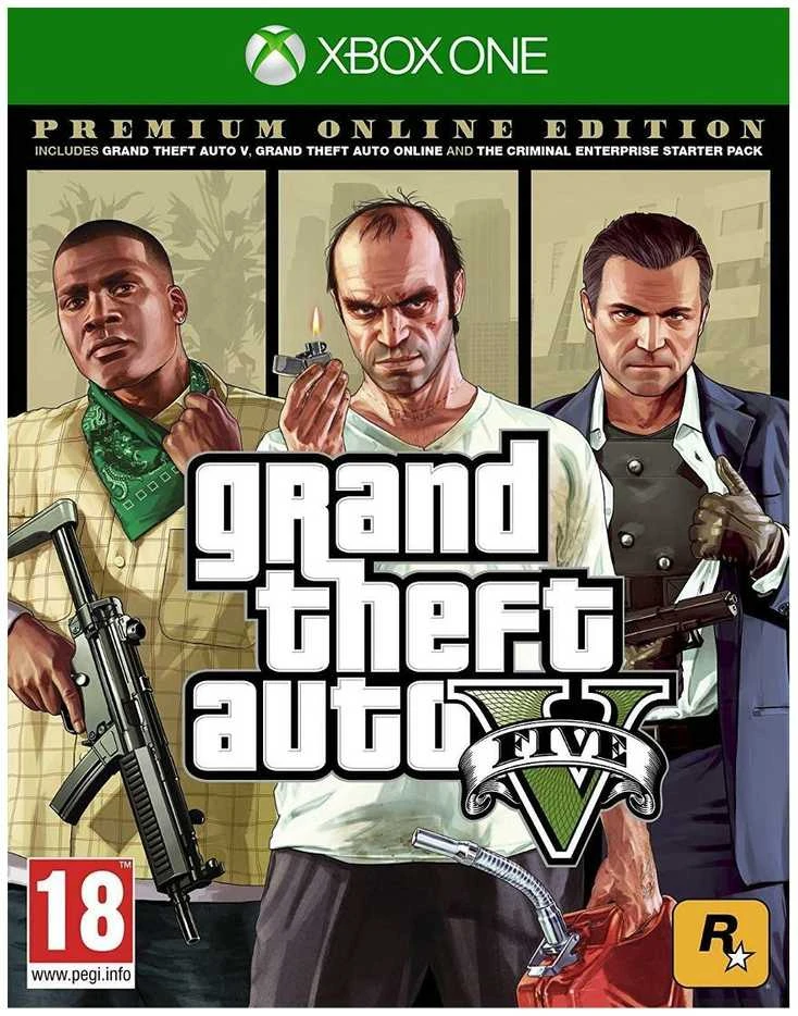 Rockstar Grand Theft Auto V (GTA 5) Premium Edition