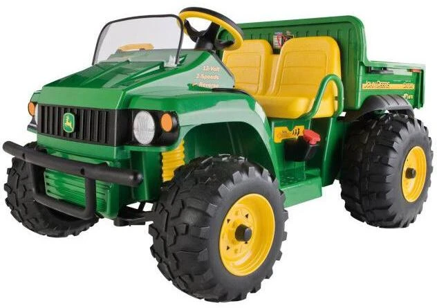 Peg Perego John Deere Double visureigis, maitinamas 12V Gator HPX akumuliatoriumi
