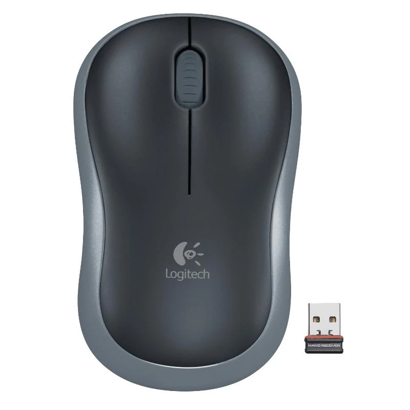 Bevielė pelė Logitech M185 pilka