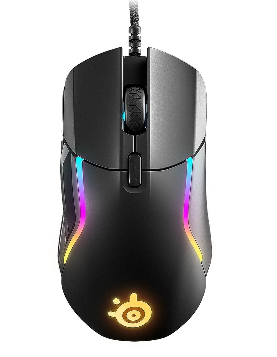SteelSeries | Pelė žaidimams | Optinė | su laidu | Juodas | Rival 5 | Yes