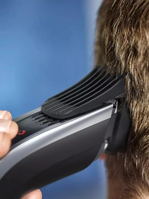 Plaukų kirpimo mašinėlė Philips 9000 serija, HC9420/15, 60 ilgio nustatymų, įkraunama