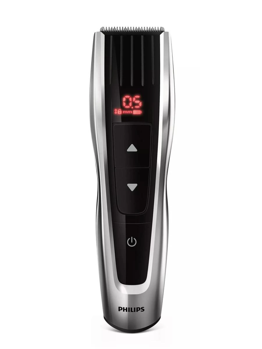 Plaukų kirpimo mašinėlė Philips 9000 serija, HC9420/15, 60 ilgio nustatymų, įkraunama