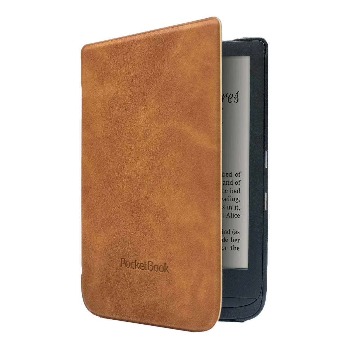 PocketBook skaityklės dėklas Shell 6" (WPUC-627-S-LB) Šviesiai rudas