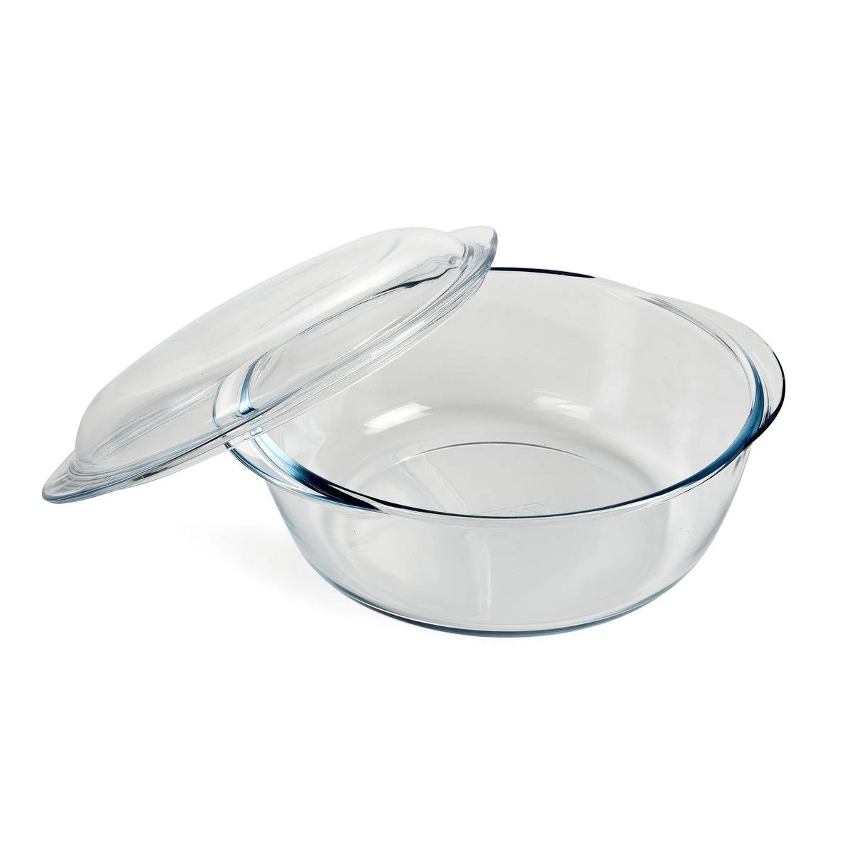 Pyrex indas apvalus/dangtelis 3,2 l Pyrex dribsnių įvynioklis 40524