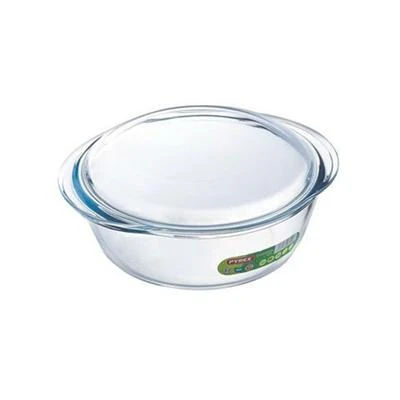 Pyrex puodai su dangčiu Pyrex Permatomas stiklas (0,4 l)